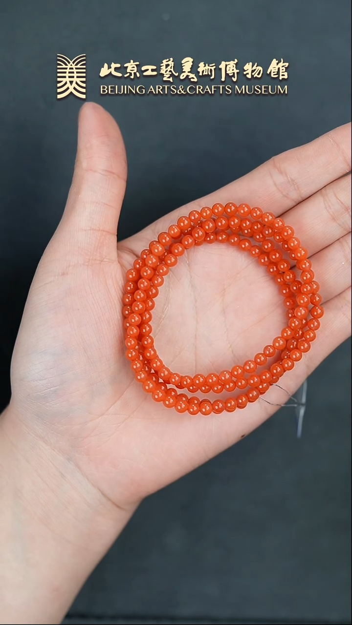 【闪购商品】南红玛瑙手串未镶嵌B0209GMD387多圈手串