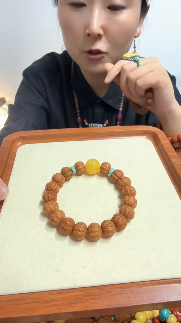 手串猴头核桃精品单圈京巴伦