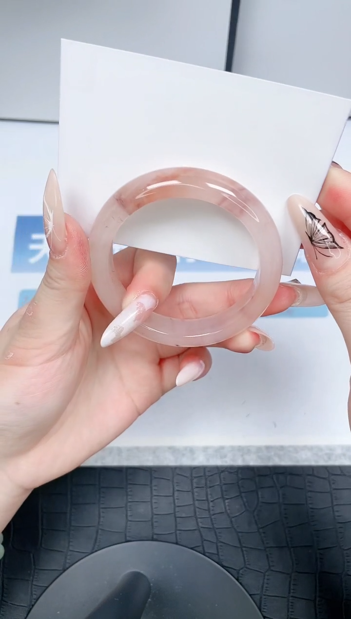 【闪购商品】石英质玉手镯未镶嵌208-54.5