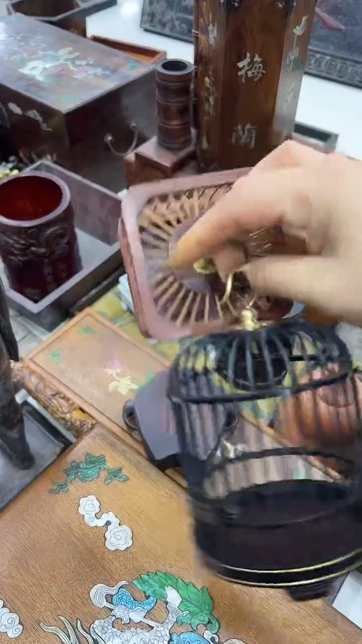 木沐头淘摆件木雕件