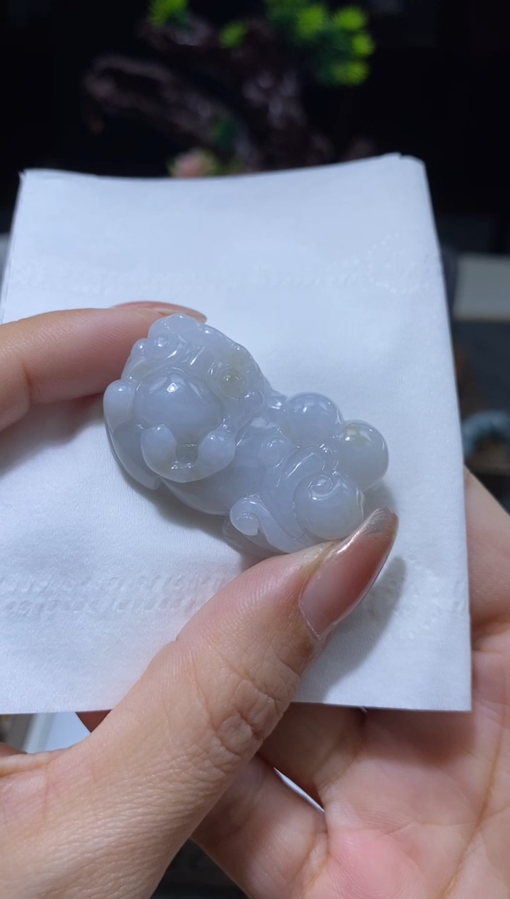 颈饰未镶嵌翡翠清**风翡翠1224014