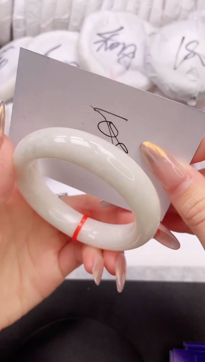 【闪购商品】和田玉手镯未镶嵌26K59-56