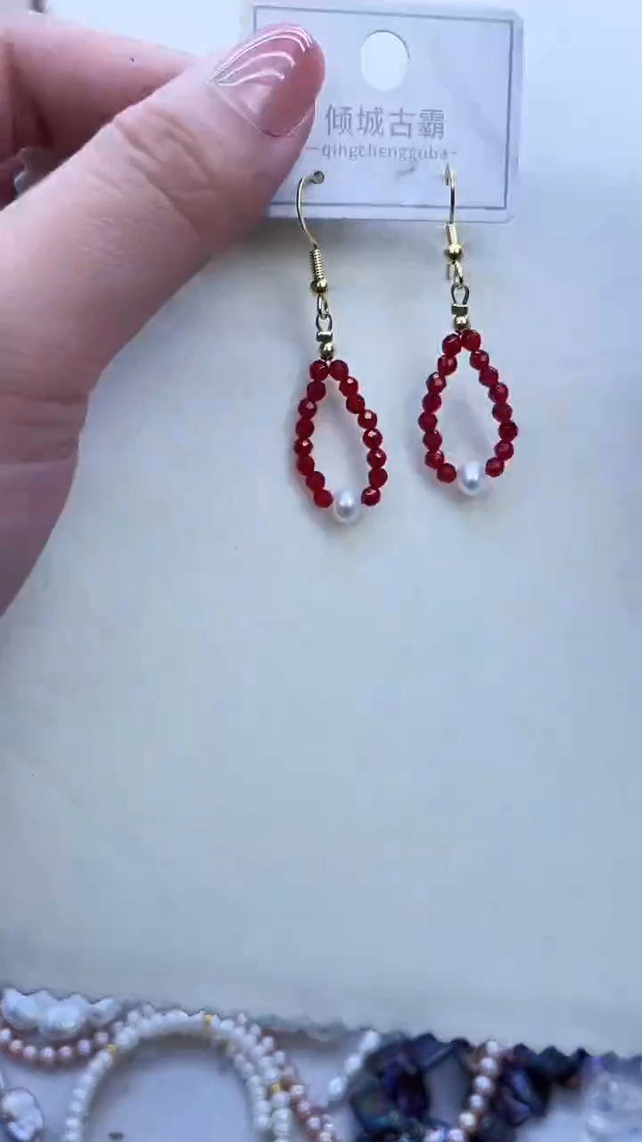 【闪购商品】淡水珍珠耳饰未镶嵌752