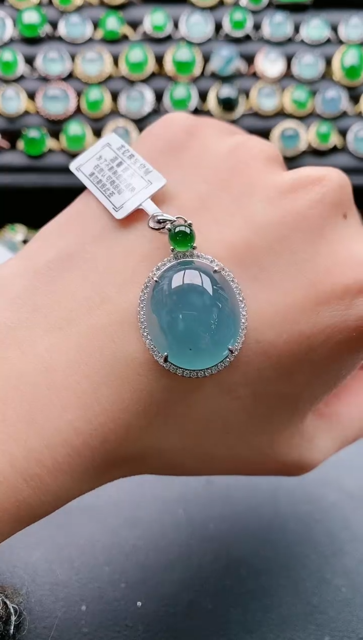 【闪购商品】翡翠戒指银S925镶嵌1111111