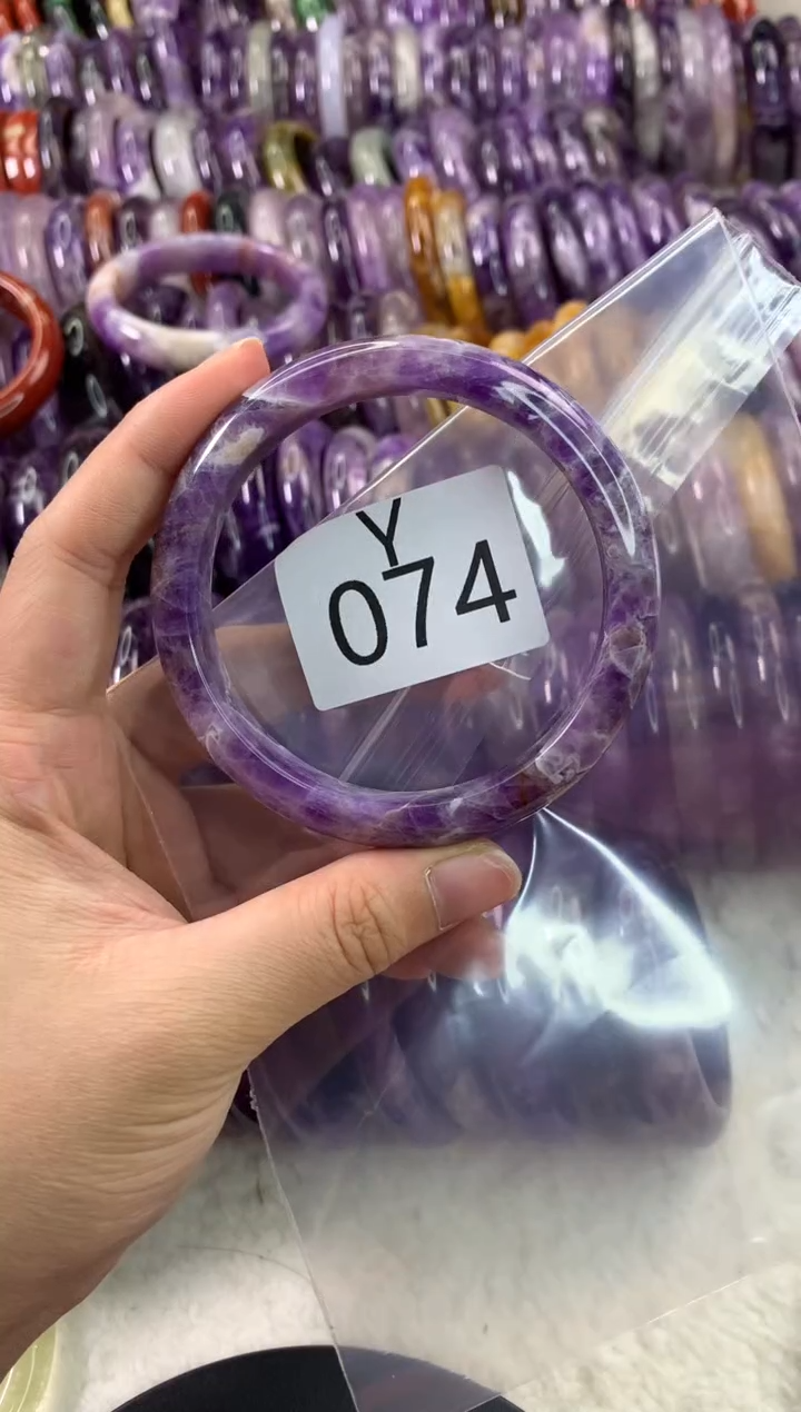 【闪购商品】水晶水晶手镯Y未镶嵌074-62