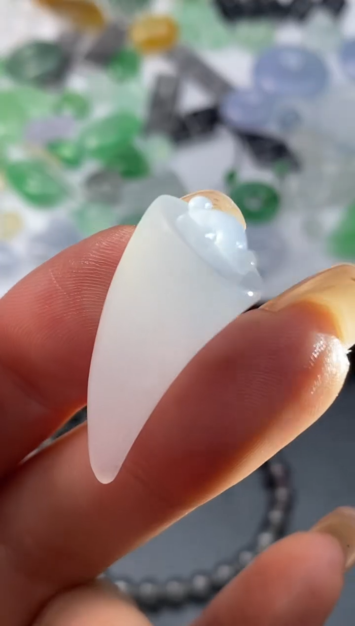 定制翡翠未镶嵌翡翠毛货~