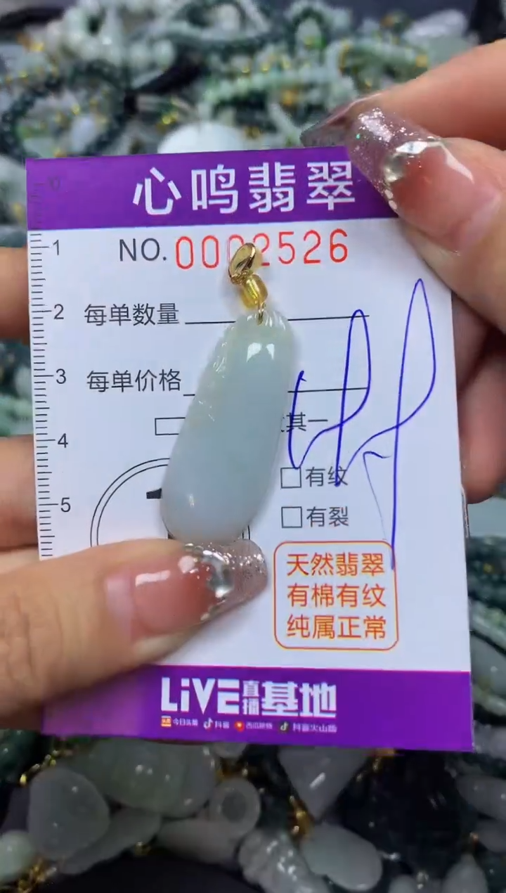 【闪购商品】翡翠颈饰未镶嵌闪购002526