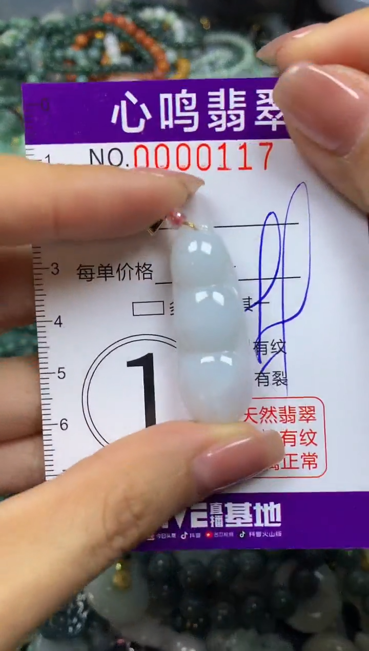 翡翠未镶嵌颈饰闪购00117