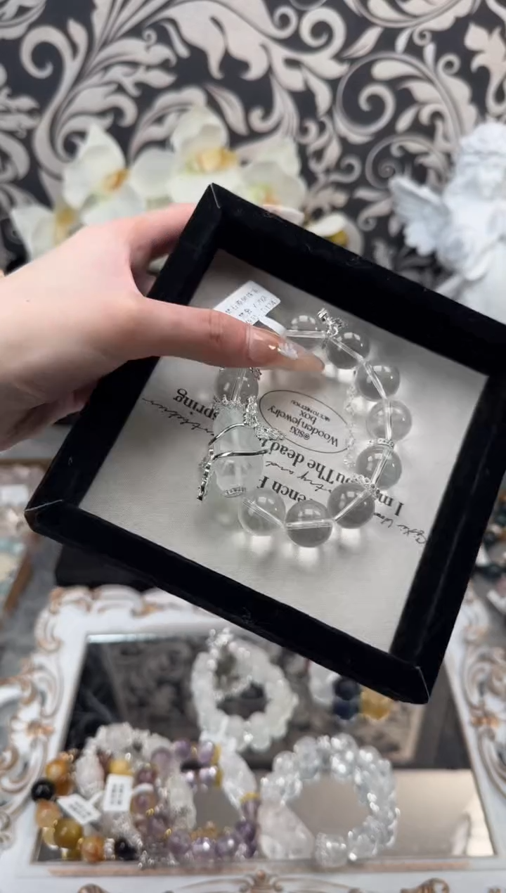 【闪购商品】水晶手链未镶嵌 链接已上可以去拍了宝