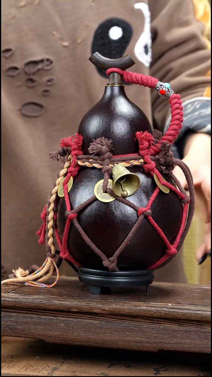 XH115网兜款大漆酒葫芦（现货现发）