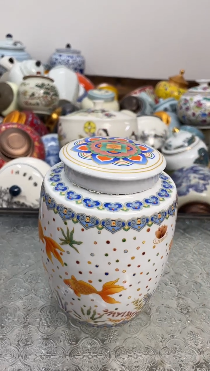 茶叶罐密封罐储物罐直播间临时链接浮力