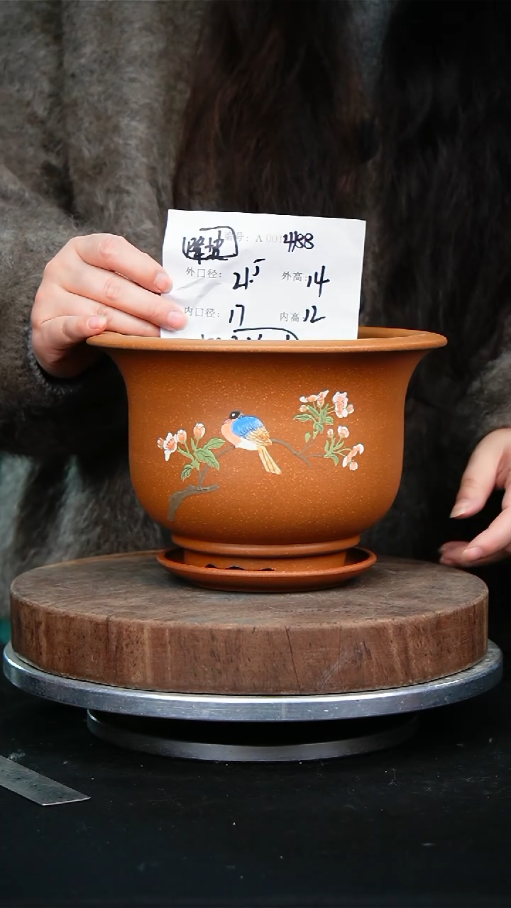 紫砂花盆4708+z紫砂花盆&^