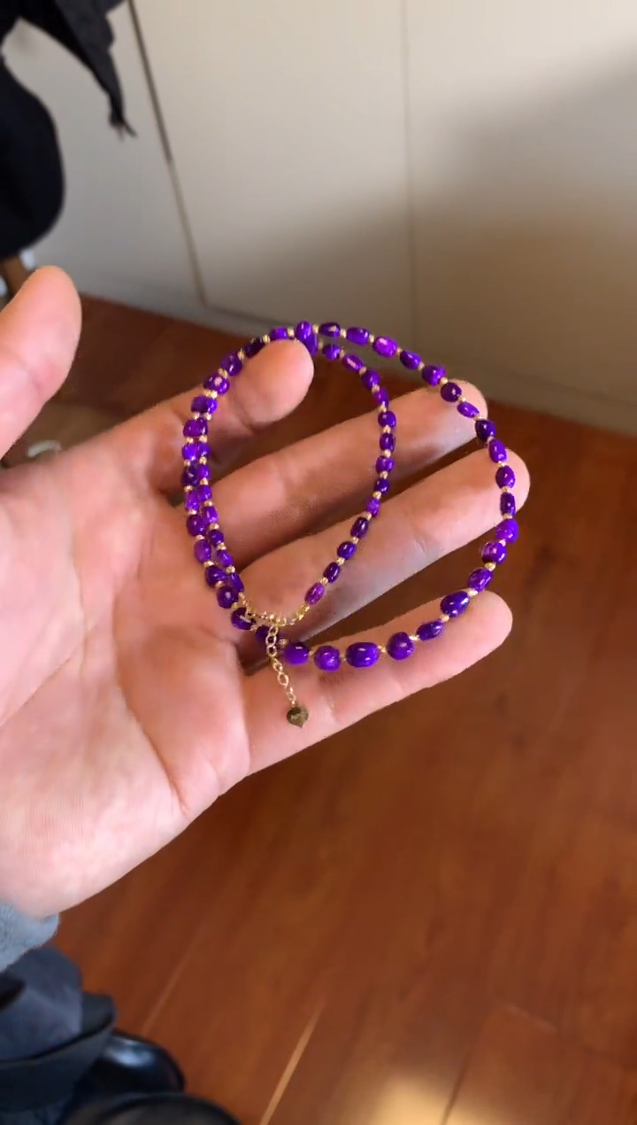 【闪购商品】苏纪石（舒俱来）项链18K金镶嵌舒俱来