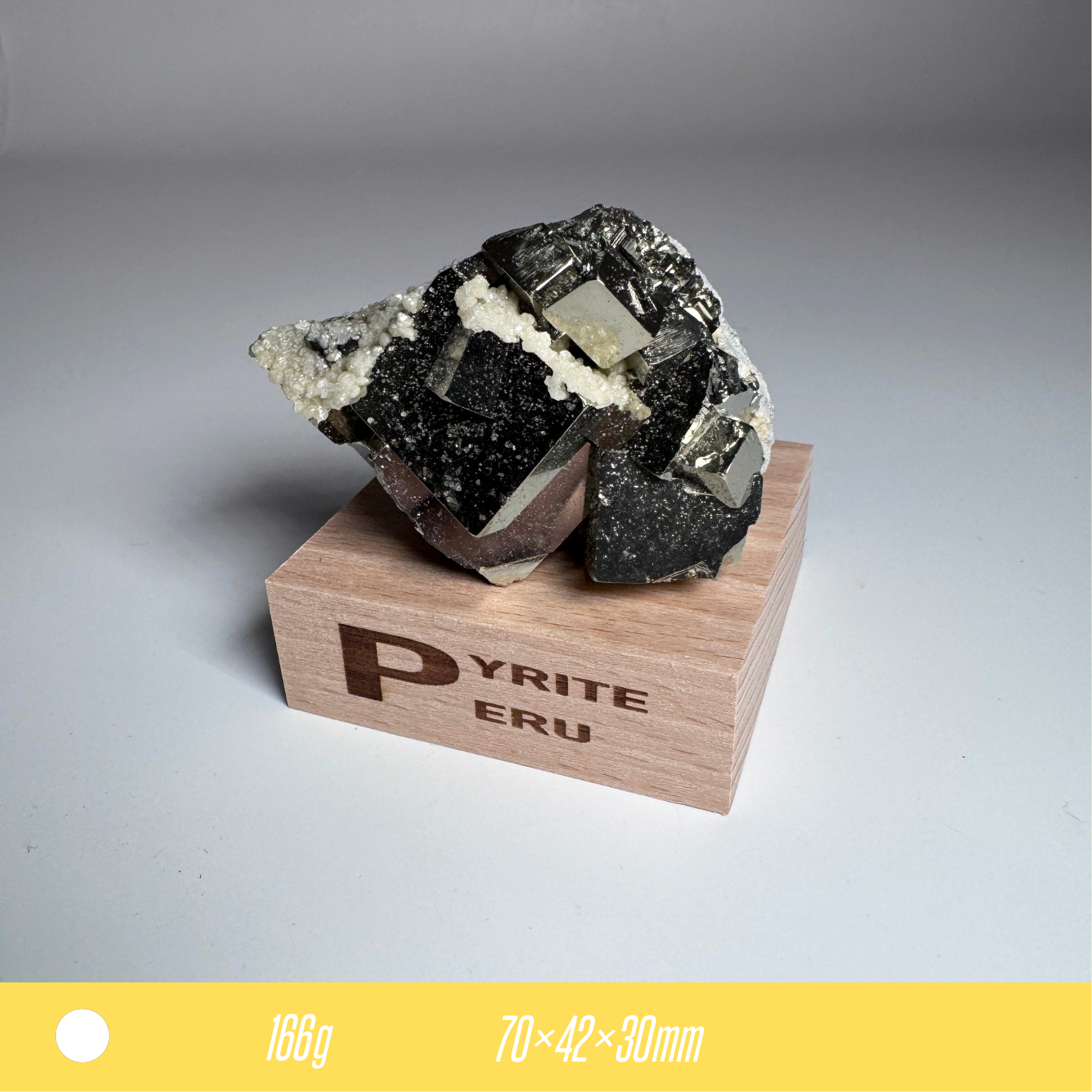【黄铁矿/秘鲁】矿物标本矿物晶体摆设矿物收藏