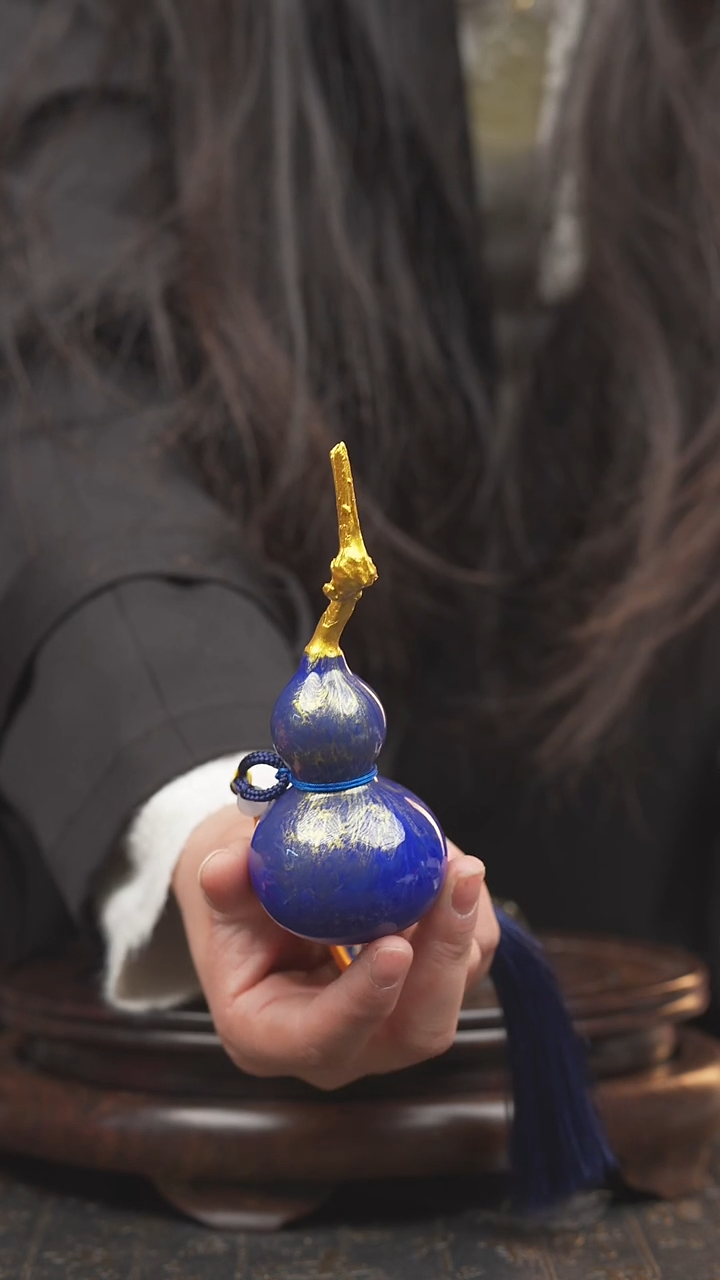 【闪购商品】97号大漆酒葫芦一物一图