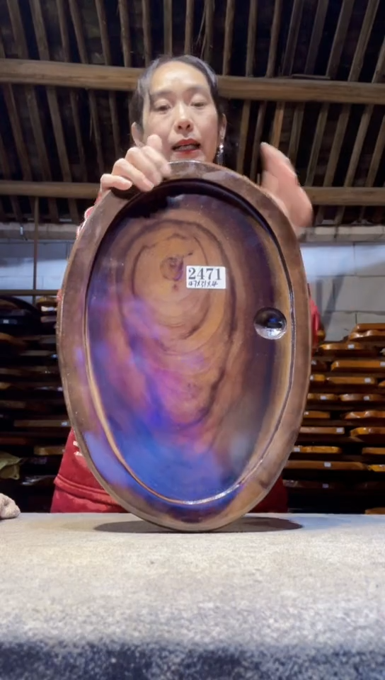 实木茶盘   一物一拍（不含配件）