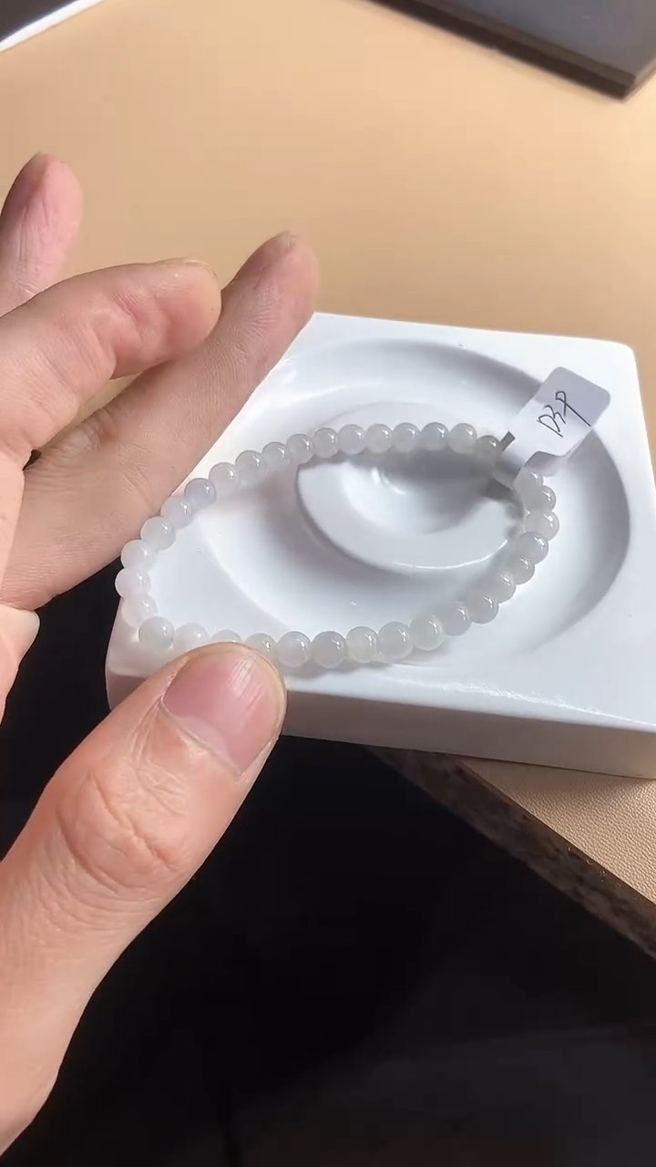【闪购商品】翡翠手串未镶嵌天然翡翠A货手串D39