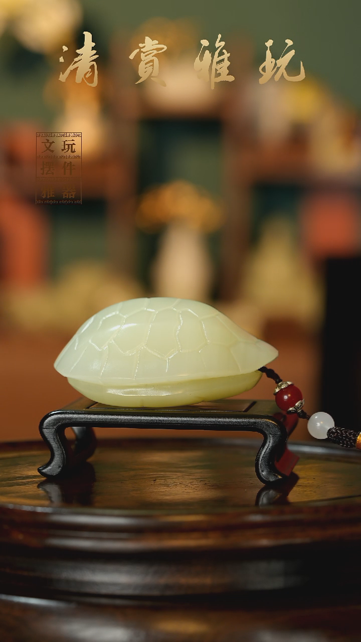 玉《富甲天下》手把件摆件