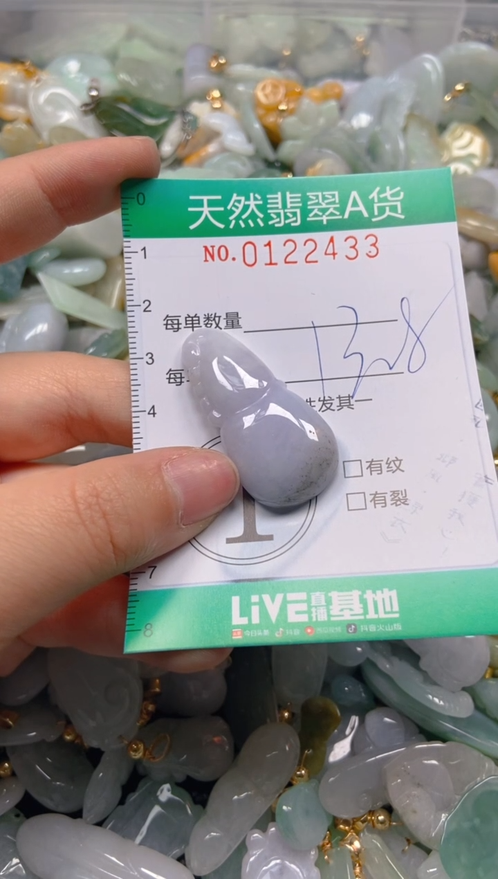 翡翠未镶嵌颈饰闪购0122433
