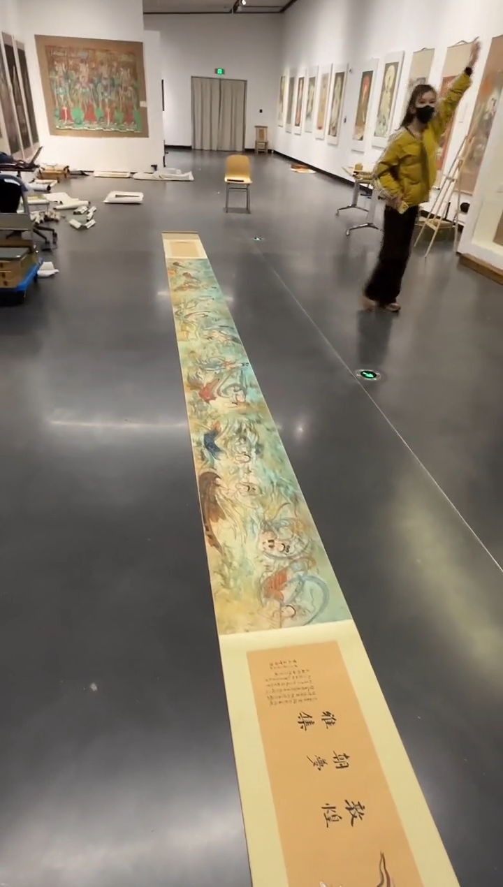 国画胡老师-国画长卷
