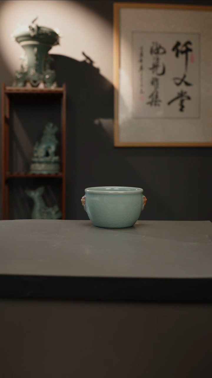 【闪购商品】杯仿古釉原矿  缸杯