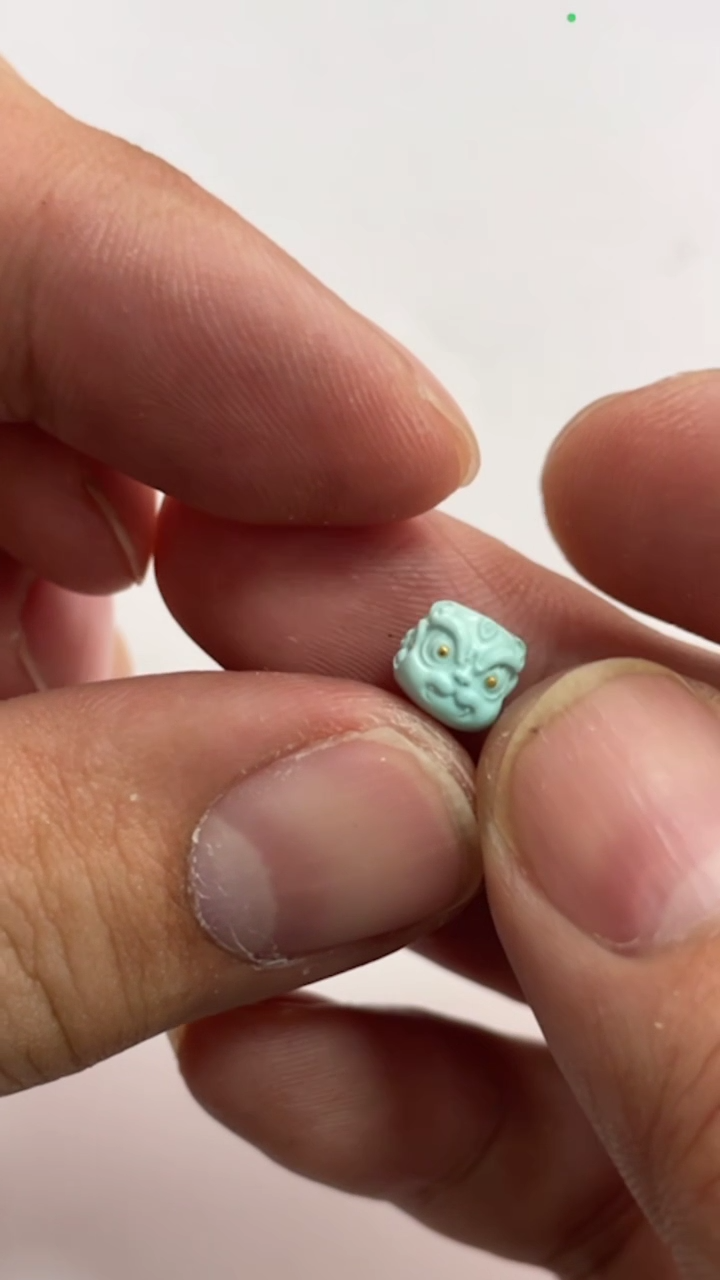 【闪购商品】绿松石醒狮未镶嵌1814-2491