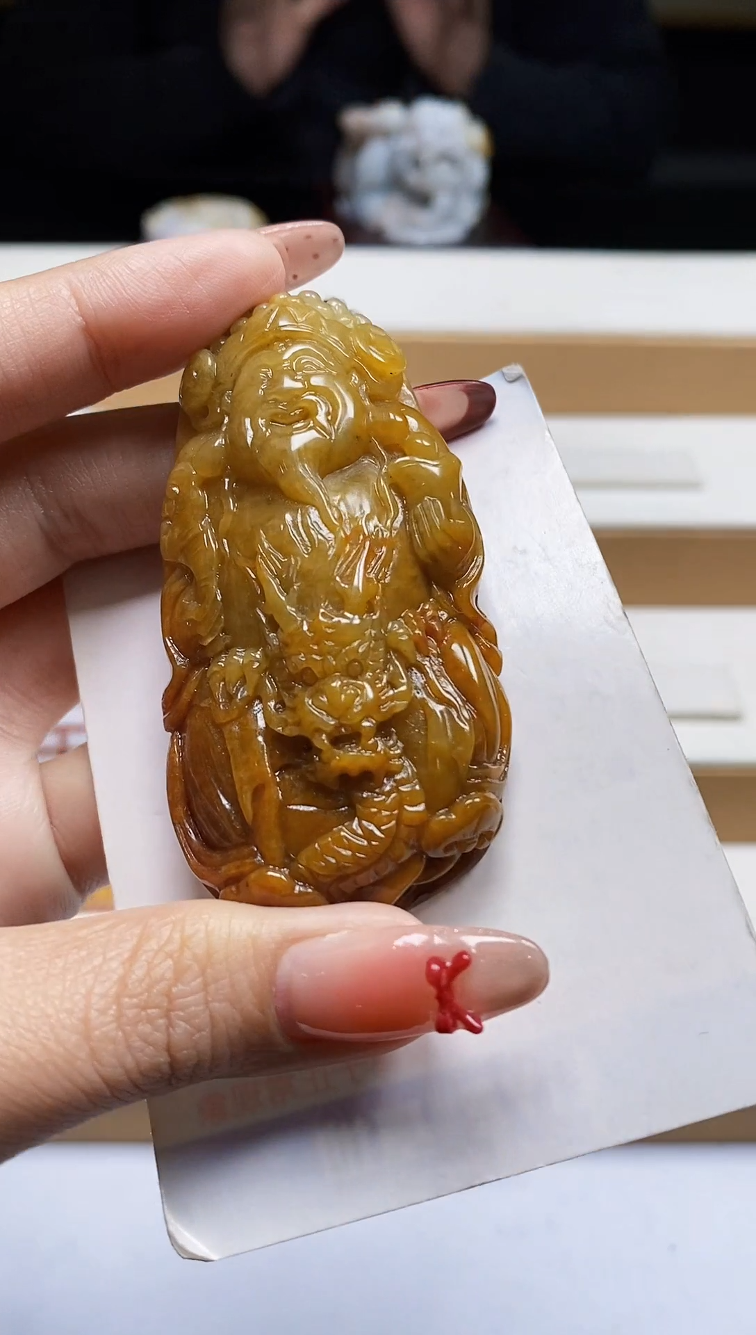 颈饰未镶嵌翡翠翡翠A货