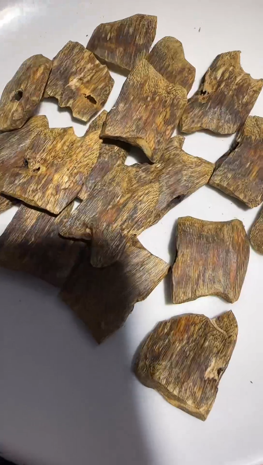 【闪购商品】沉香手把件海南老白奇块料50g