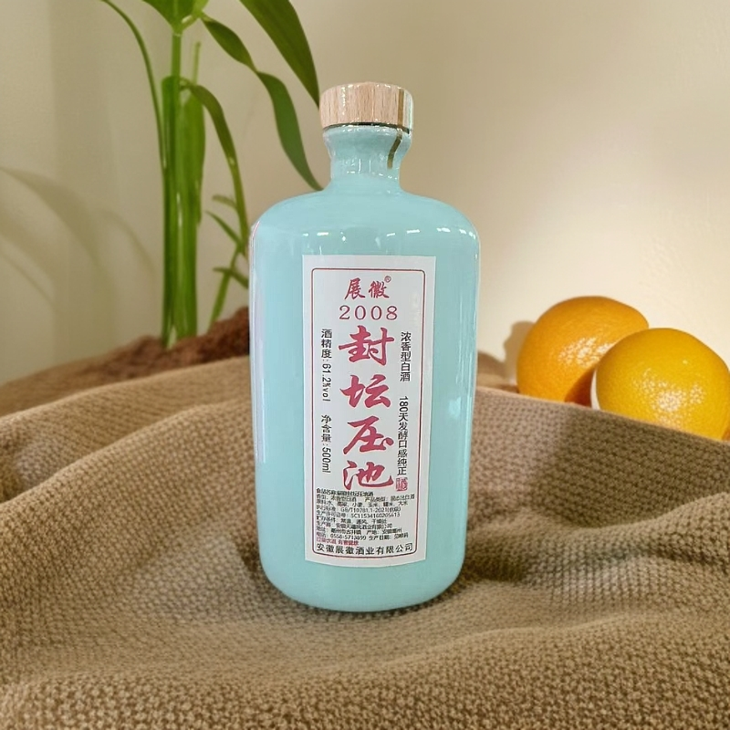 展徽封坛调味原酒2008  浓香型 真实年份61.2度500ml