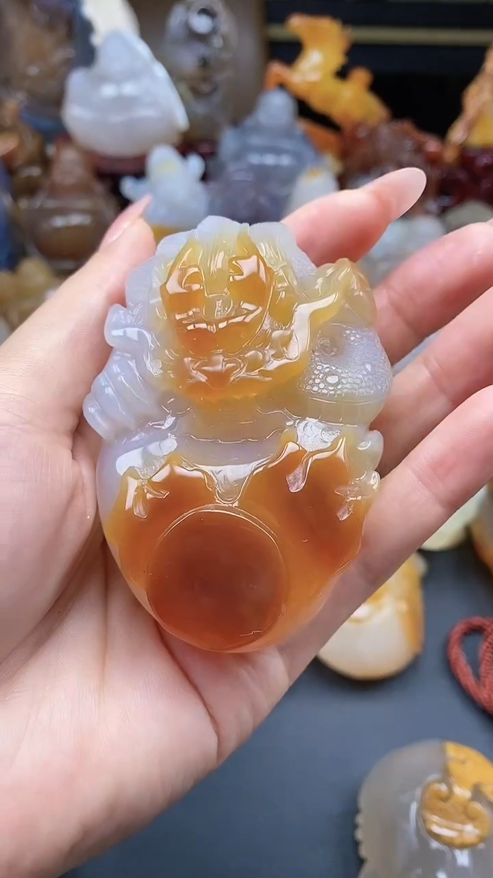 【闪购商品】玛瑙/玉髓颈饰未镶嵌dd