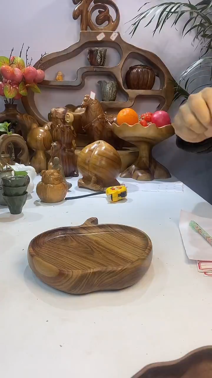 【闪购商品】香樟木A25红樟苹果干泡//尺寸21*20*4