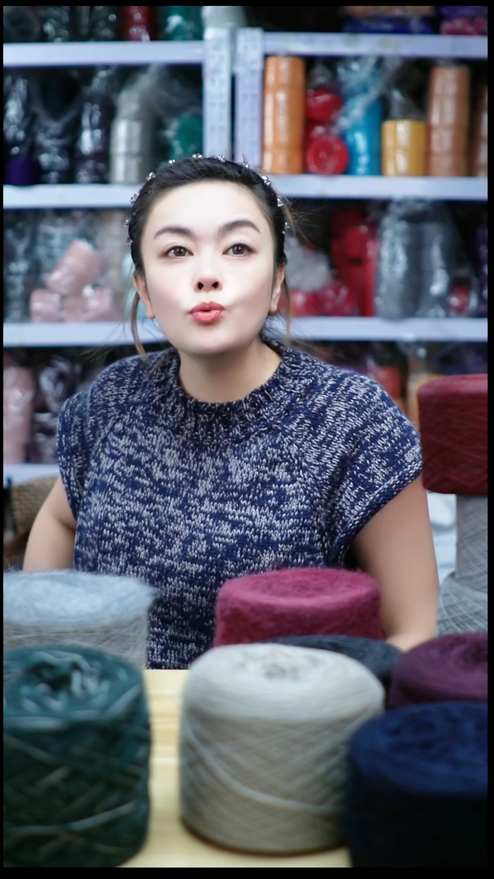 羊毛欢姐手编线D352