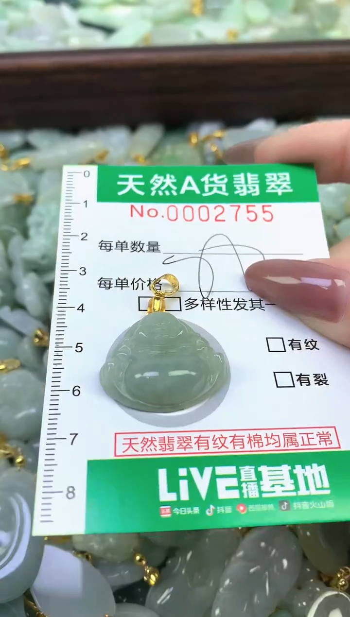 颈饰未镶嵌翡翠纯天然缅甸A货翡翠