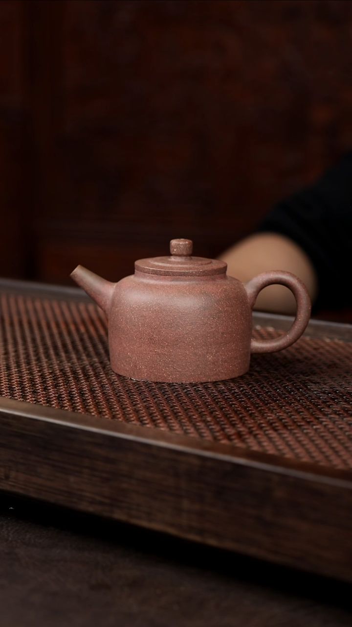 茶壶紫砂6-2平盖金钟