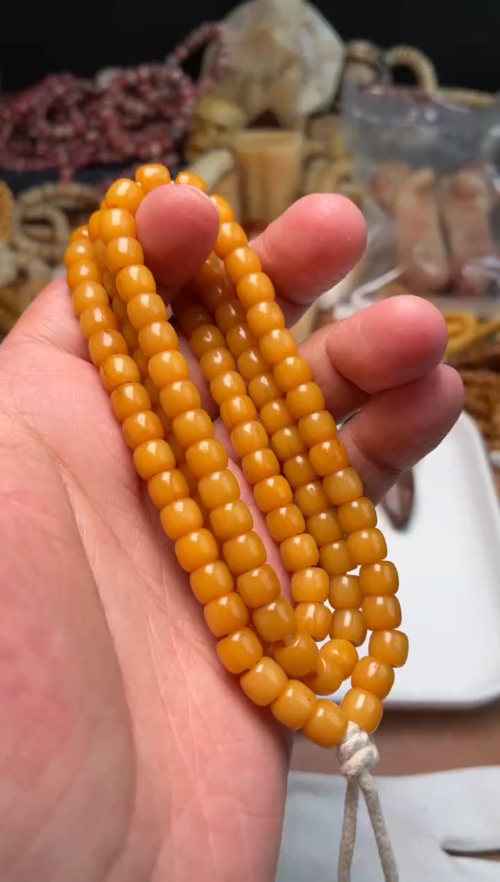 牛骨其他金**子杂件506-果冻料长串