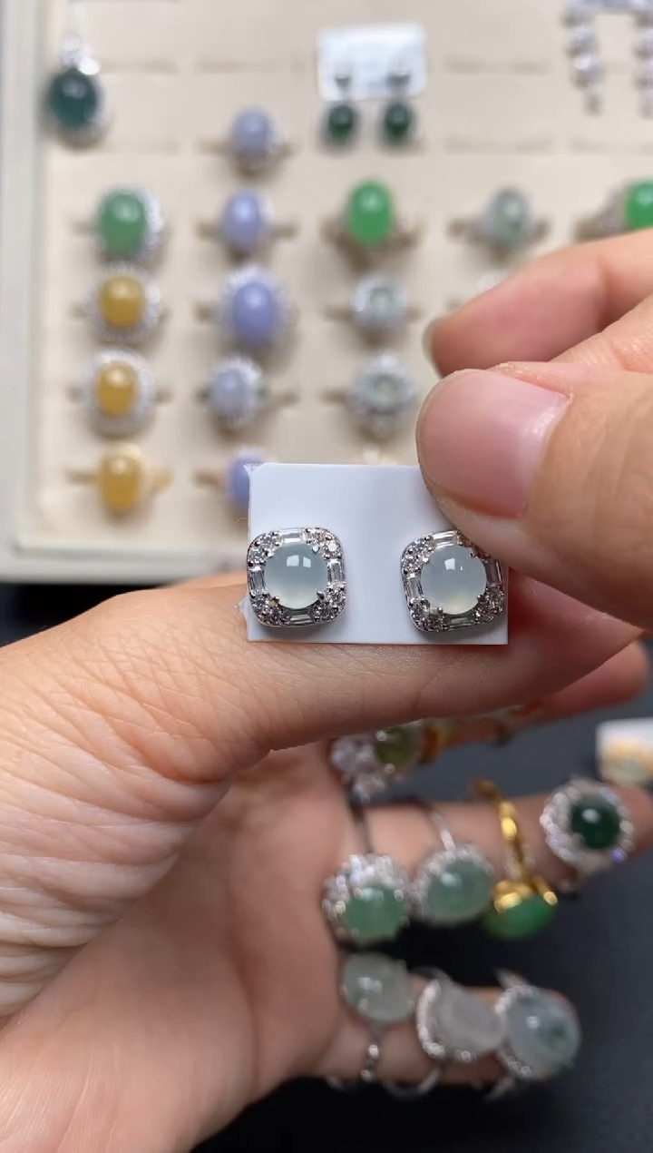 【闪购商品】翡翠戒指银S925镶嵌11111