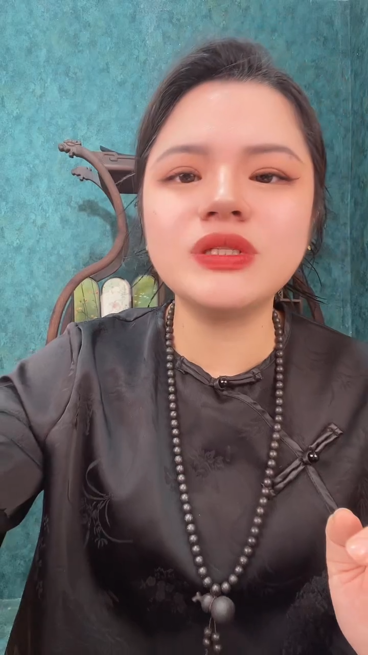 泥塑四物葫芦项链三圈