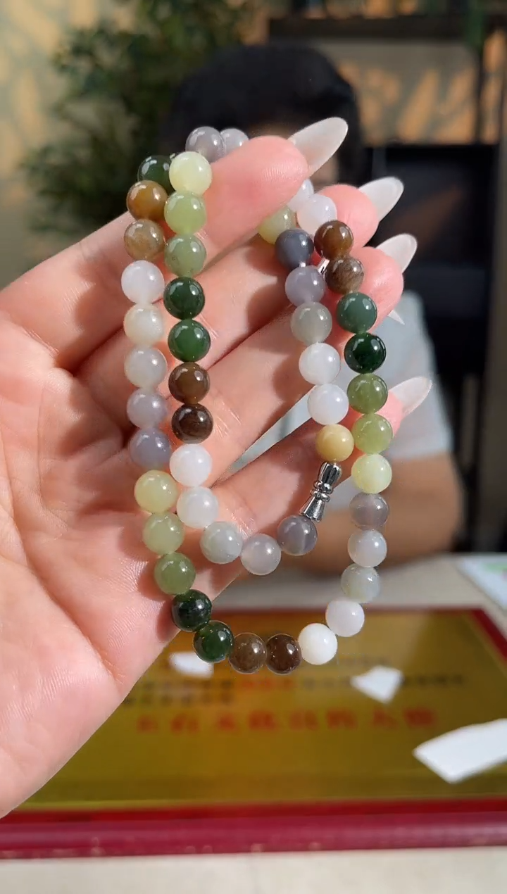 和田玉未镶嵌颈饰多样性拍一发一20010