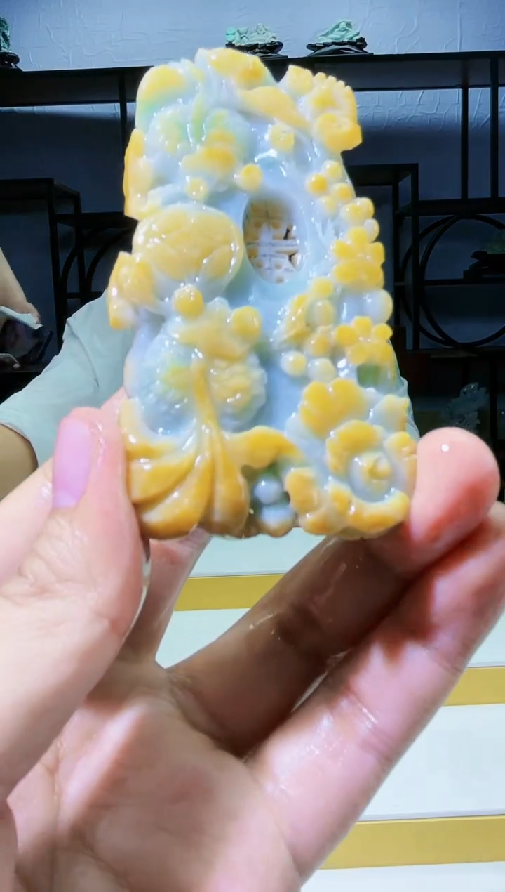 定制翡翠未镶嵌毛货03290031