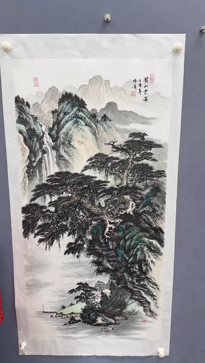 国画园****师梅清书画精品