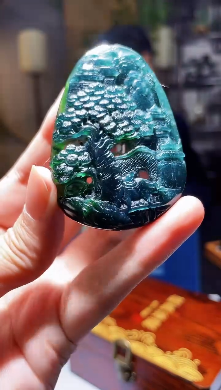 【闪购商品】翡翠颈饰未镶嵌M-@@QJZC020878