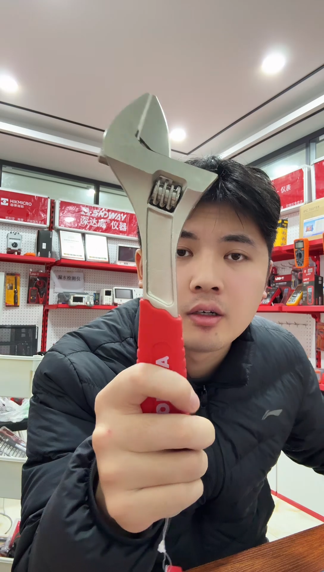 拓利亚WR021008一12豪华包胶柄手动扳手