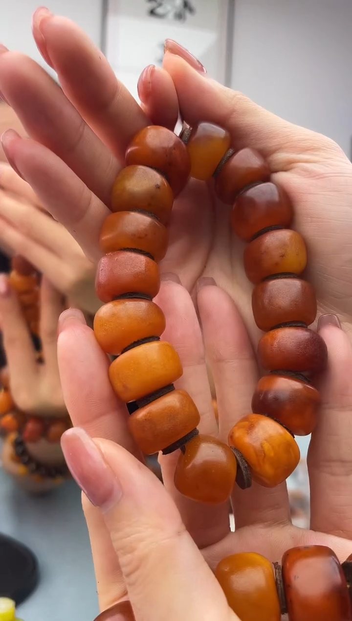 未镶嵌琥珀珠宝奇石040 植物珀假一罚十多样性发其一