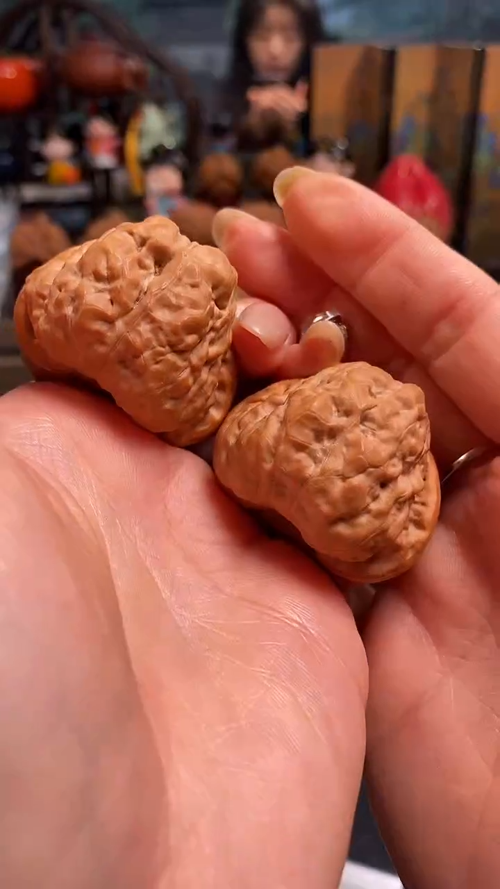【闪购商品】文玩核桃把件H822蛤蟆头40