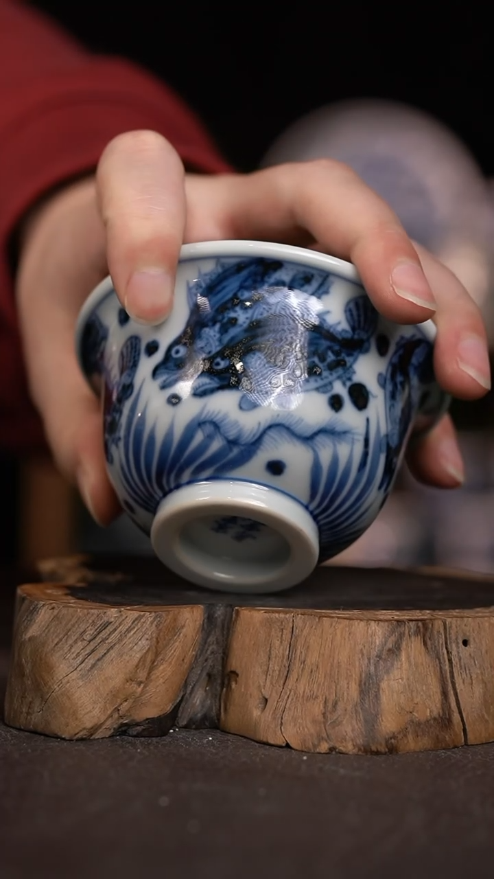 【闪购商品】微瑕福利微瑕福利柴窑多鱼大压手