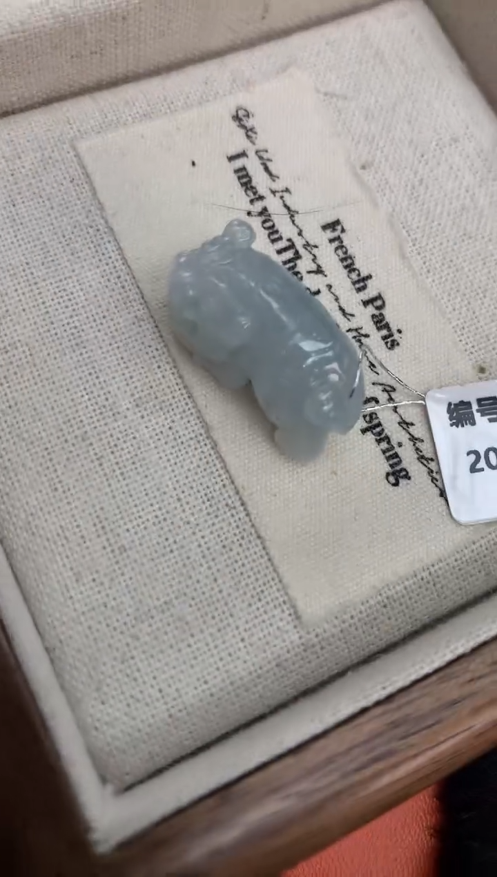 【闪购商品】翡翠颈饰未镶嵌虎虎