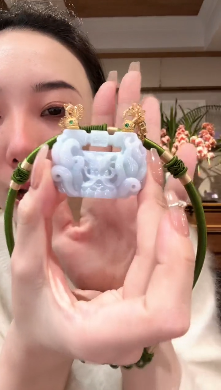 【闪购商品】翡翠颈饰未镶嵌国风