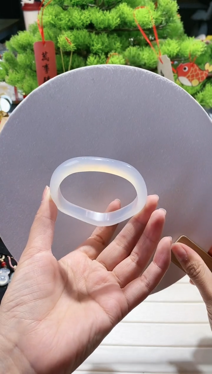 【闪购商品】玛瑙/玉髓手镯未镶嵌140-60.3