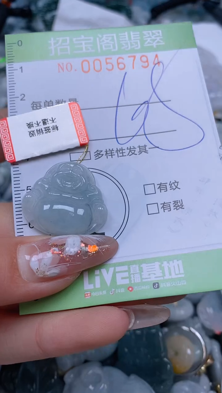 【闪购商品】翡翠颈饰未镶嵌闪购商品0056794