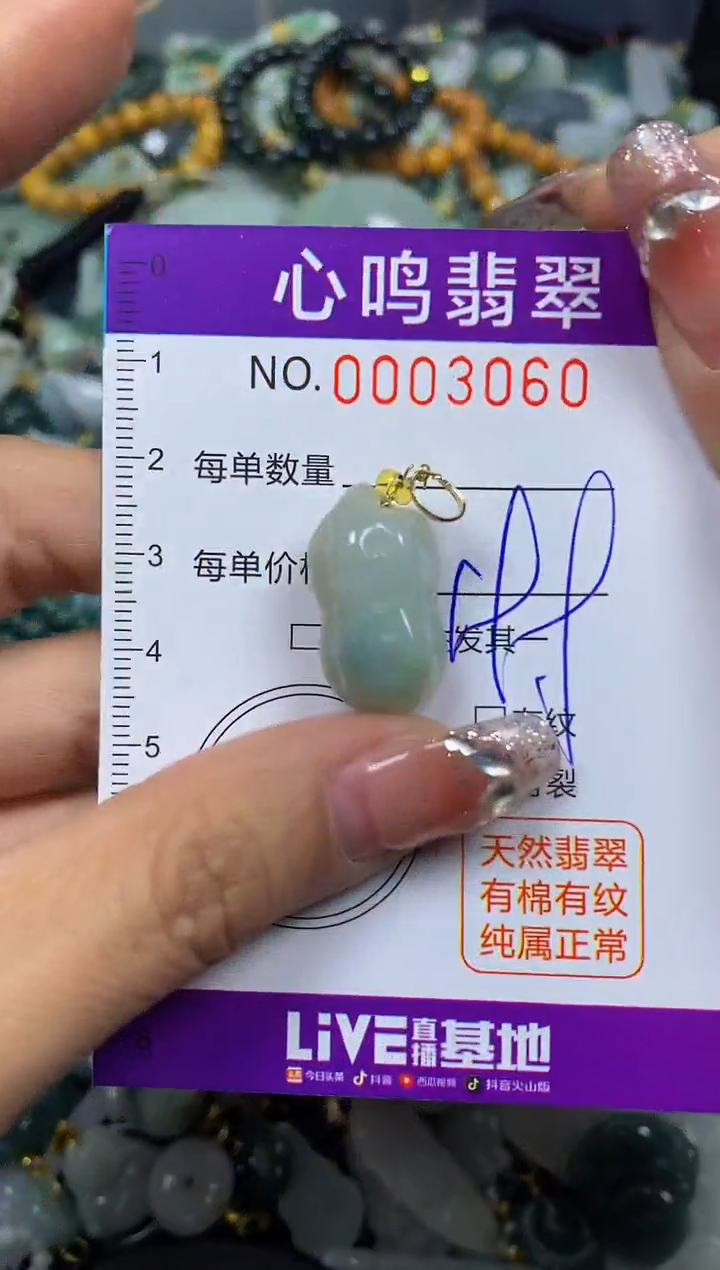 【闪购商品】翡翠颈饰未镶嵌闪购003060